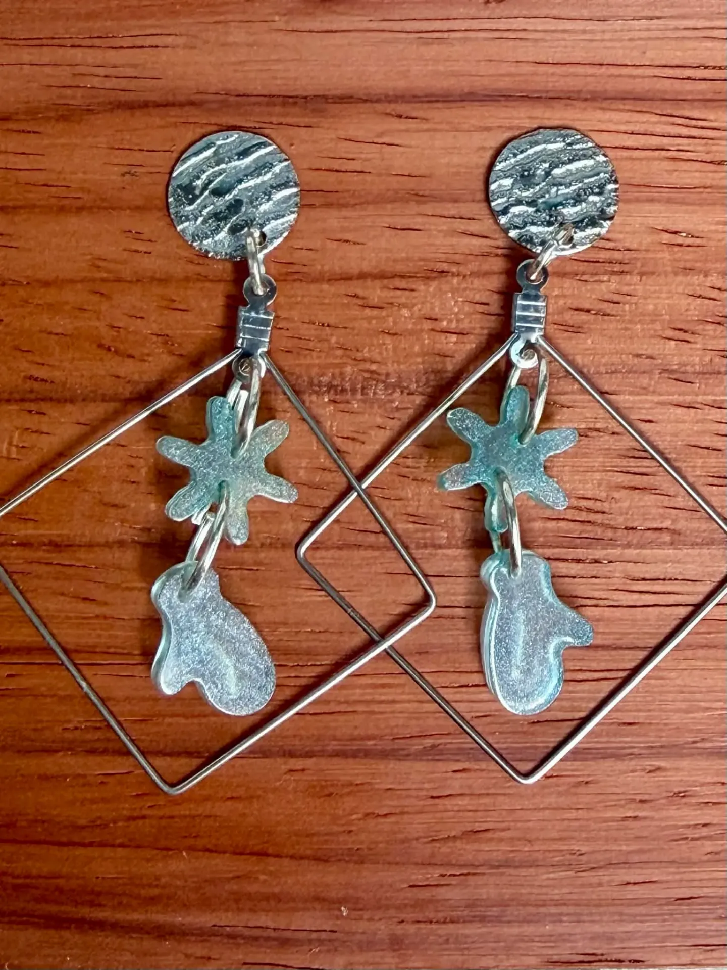 Boucles d'oreille reine des neiges